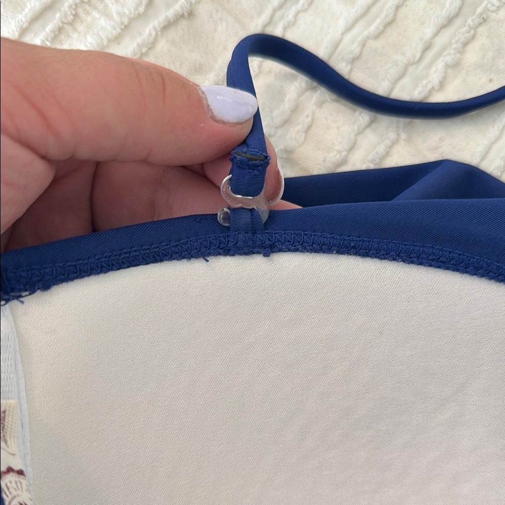 SO Women's Deep Blue Bikini Top - Picture 4 of 5
